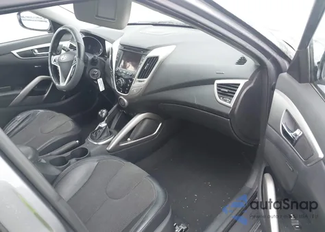 2012 Hyundai Veloster Base W/Black из США, поврежденный, VIN KMHTC6ADXCU043682